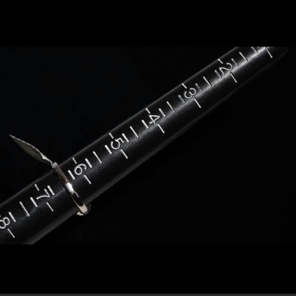 14KT Diamond Infinity Ring Sz 6.5 - Picture 5 of 5